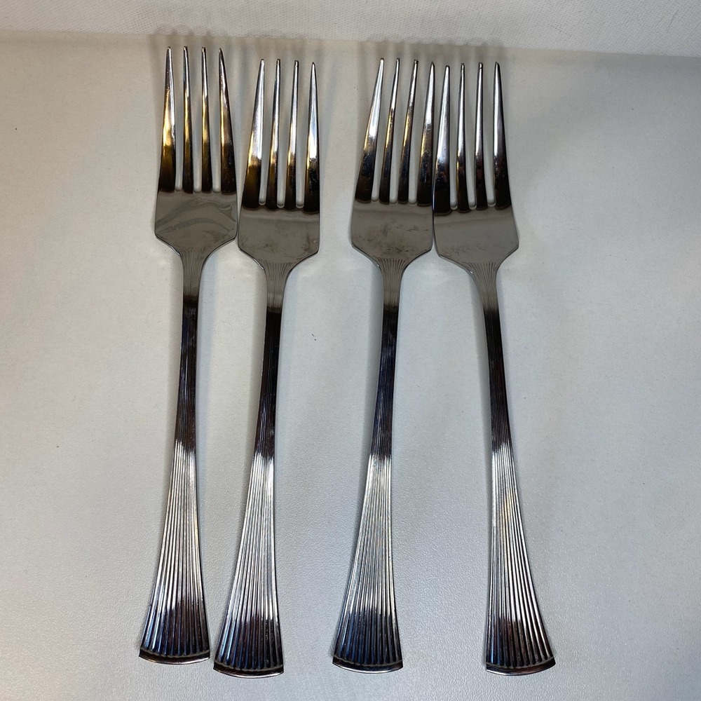 Van Cortland (Stainless) Barclay Geneve Japan Set of 4 Dinner Forks